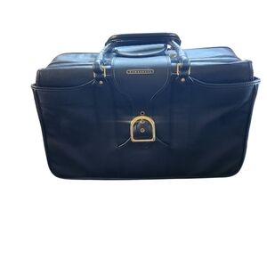 Black Samsinite Leather Men's Bag